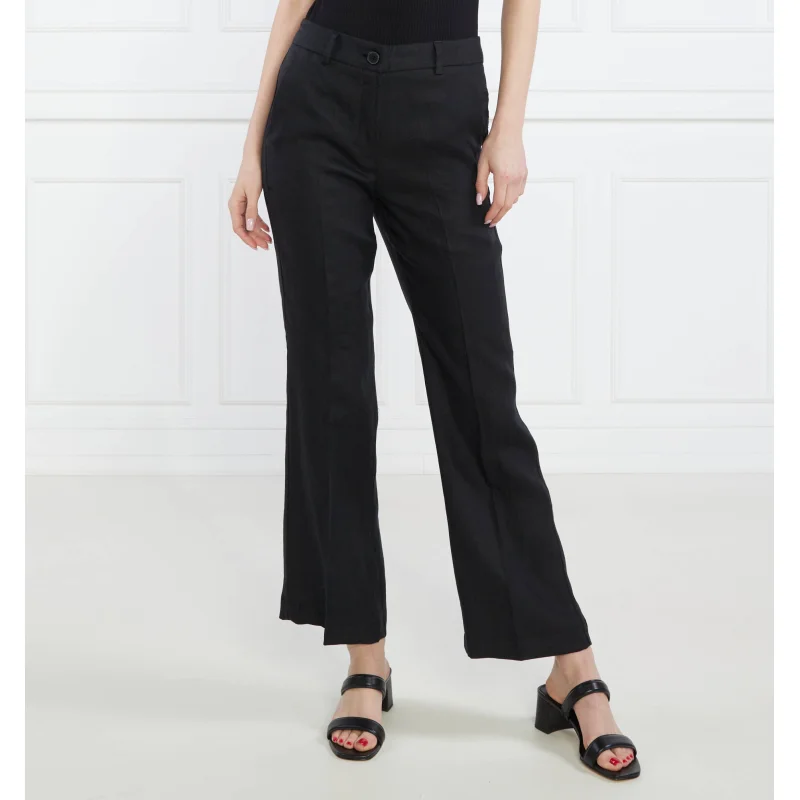 Marella Lniane spodnie | Regular Fit