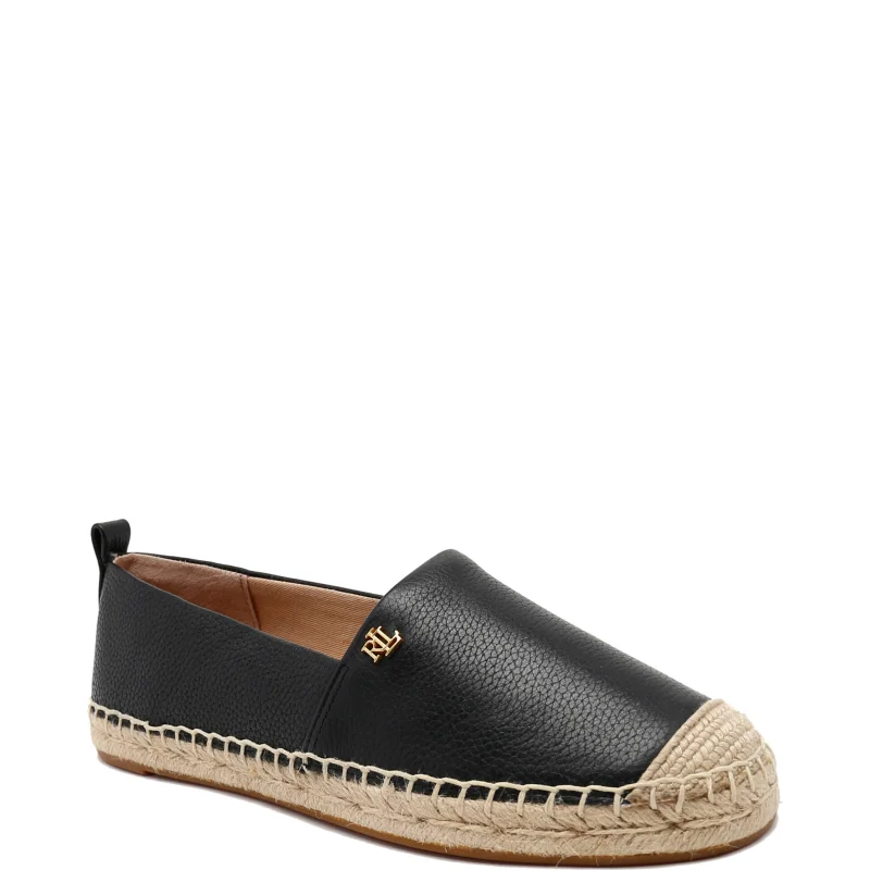 LAUREN RALPH LAUREN Skórzane espadryle