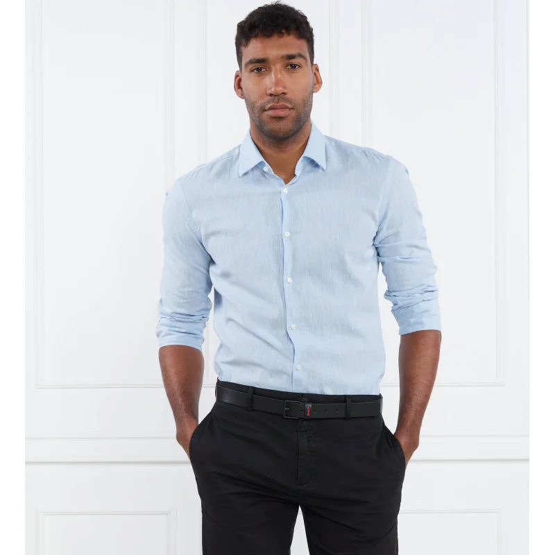 HUGO Koszula Kenno | Slim Fit