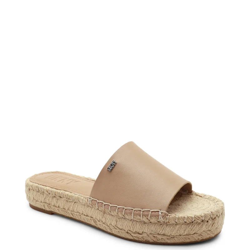 DKNY Skórzane klapki