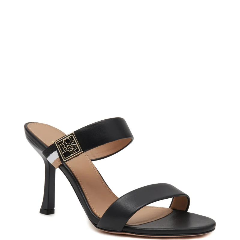 BOSS BLACK Skórzane klapki Mandy Sandal 90-N