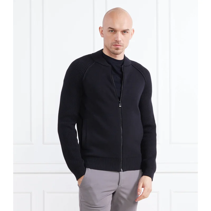 BOSS Sweter Grissino | Regular Fit | z dodatkiem wełny