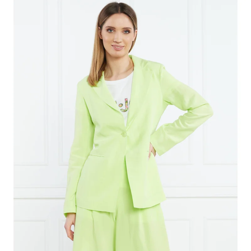 Liu Jo Marynarka | Regular Fit | z dodatkiem lnu