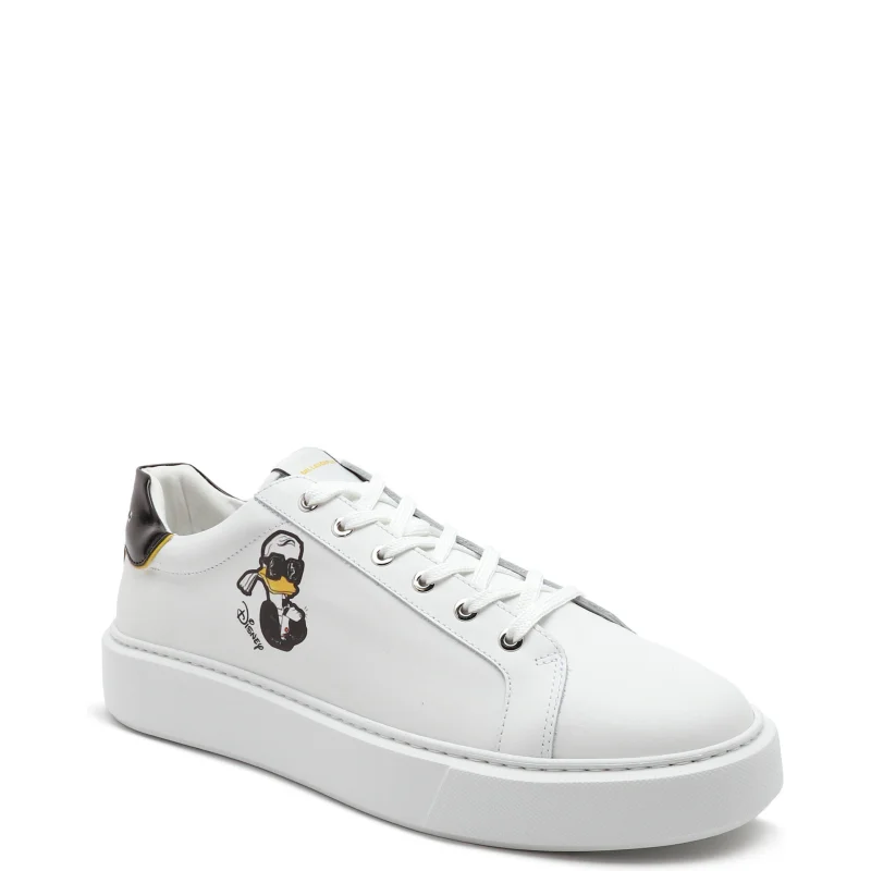 Karl Lagerfeld Skórzane trampki MAXI CUP X Disney