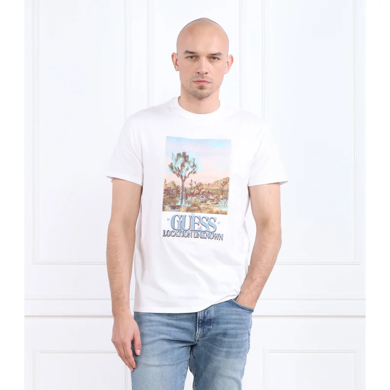 GUESS T-shirt DESERT PHOTO | Regular Fit