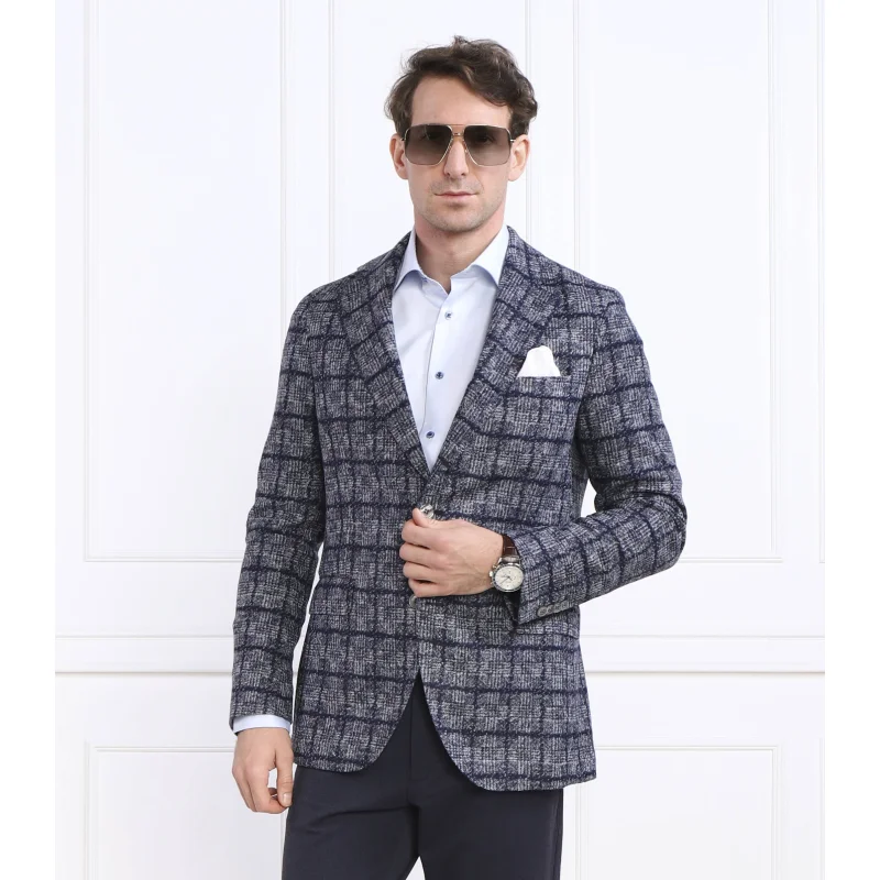 Oscar Jacobson Marynarka Egel | Regular Fit | z dodatkiem wełny