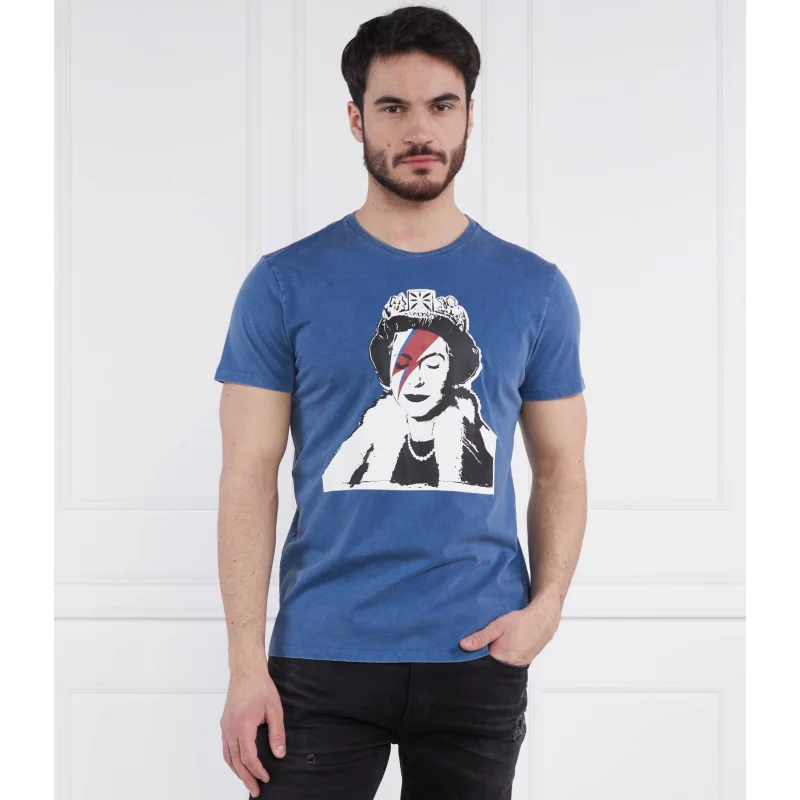 GUESS T-shirt BANKSY QUEEN | Regular Fit