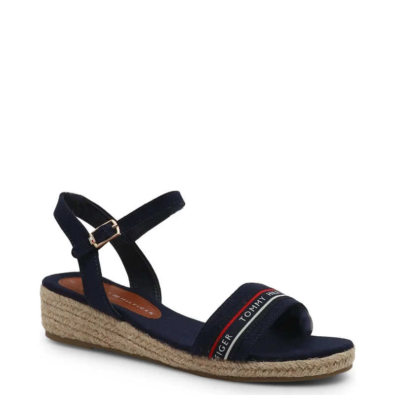 Tommy Hilfiger Sandały ROPE WEDGE