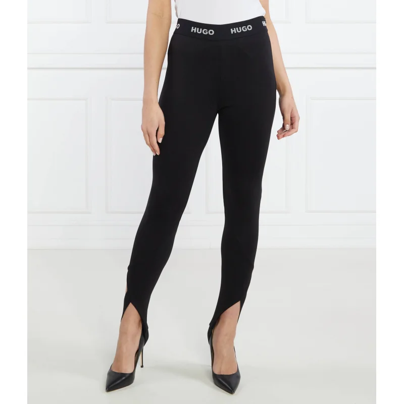 HUGO Legginsy Halone | Slim Fit