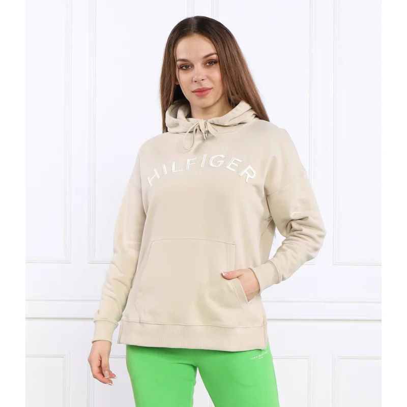 Tommy Hilfiger Bluza RLX HILFIGER VARSITY EMB HOODIE | Relaxed fit