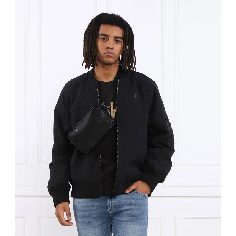 CALVIN KLEIN JEANS Kurtka bomber EXPOSED ZIP | Oversize fit