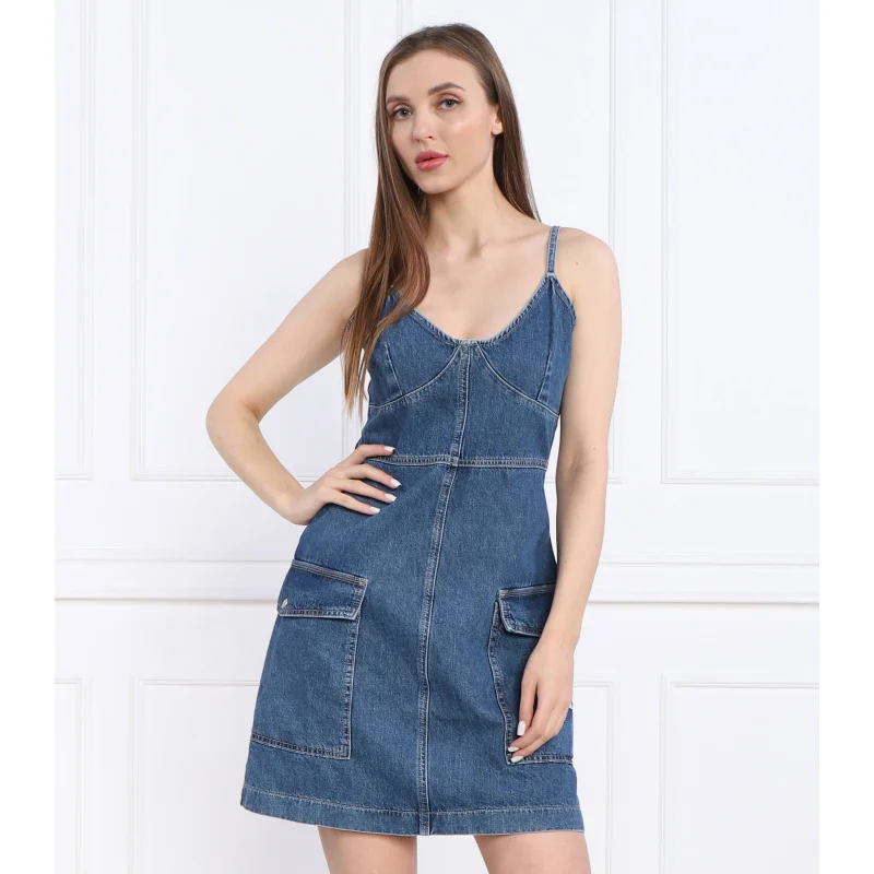 Calvin Klein Jeans Jeansowa sukienka