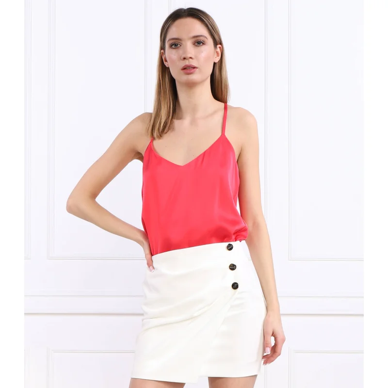 TWINSET Satynowy top | Regular Fit