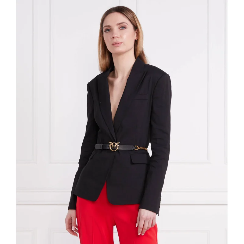 Pinko Lniany żakiet | Regular Fit