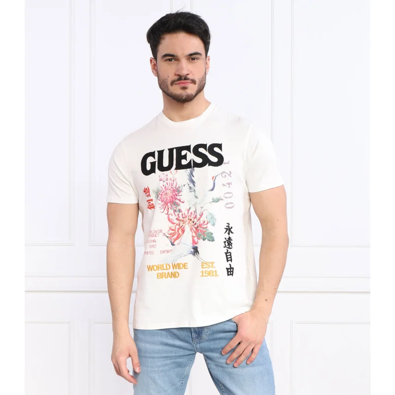 GUESS T-shirt TOKYO COLLAGE | Regular Fit