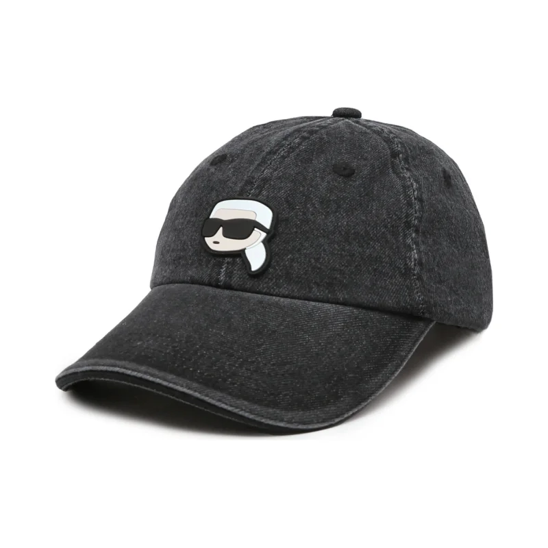 Karl Lagerfeld Bejsbolówka k/ikonik 2.0 denim