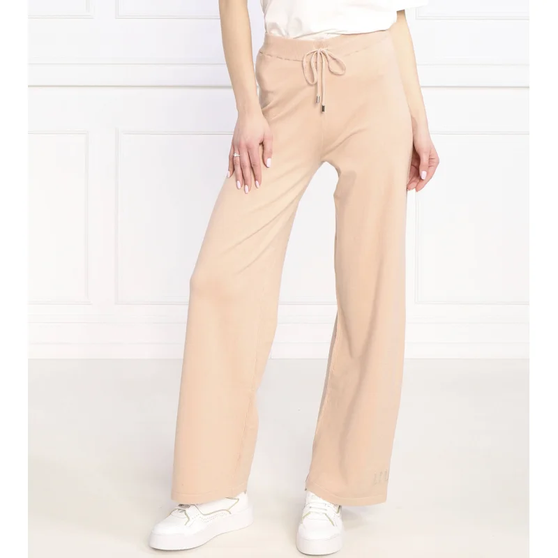 Liu Jo Sport Spodnie dzianinowe | Loose fit