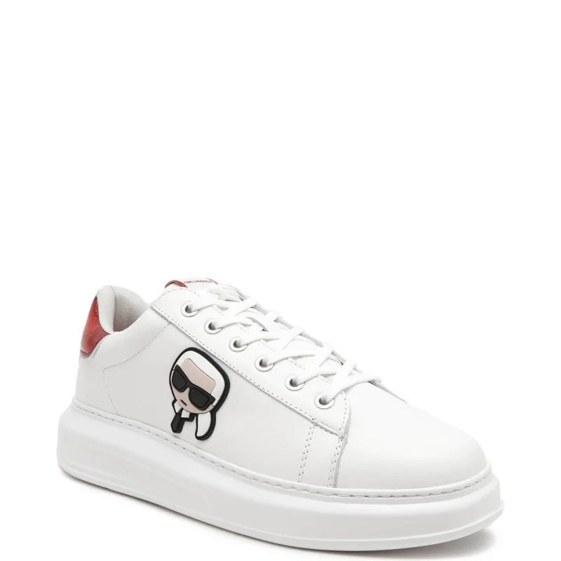 Karl Lagerfeld Skórzane trampki Onyx Heel
