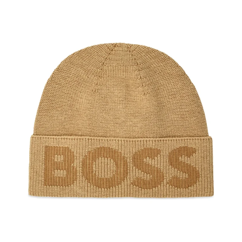 BOSS Czapka Lamichetto | z dodatkiem wełny