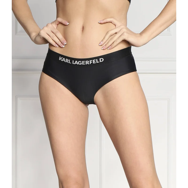 Karl Lagerfeld Dół od bikini hipster elastic