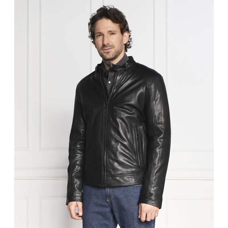Joop! Skórzana kurtka Peel2_W | Regular Fit