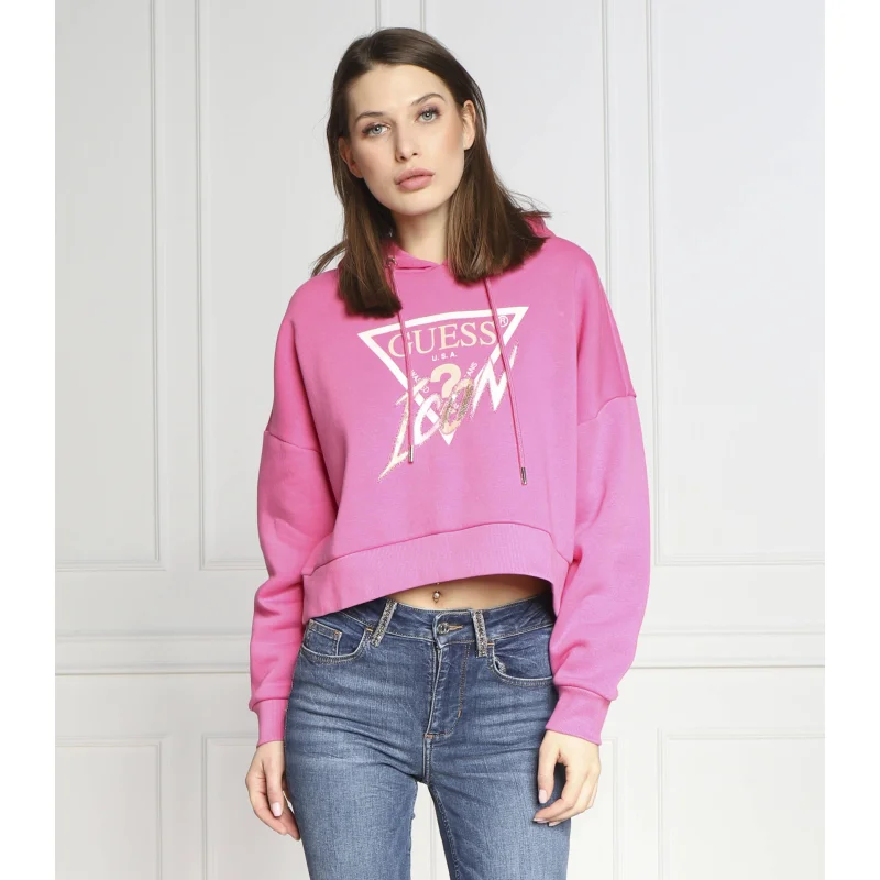 GUESS Bluza ICON | Cropped Fit