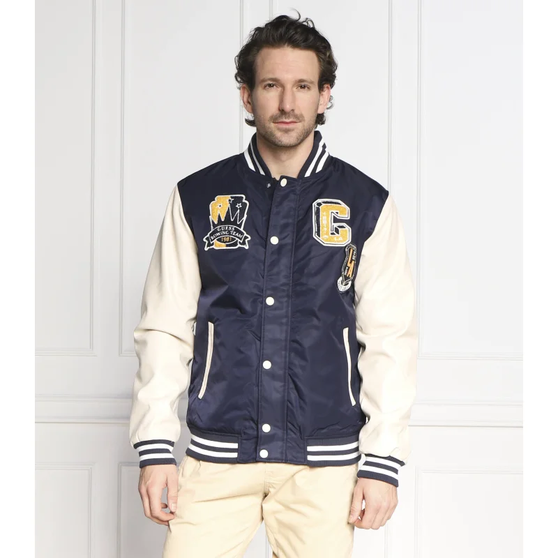 GUESS Kurtka bomber VARSITY | Regular Fit