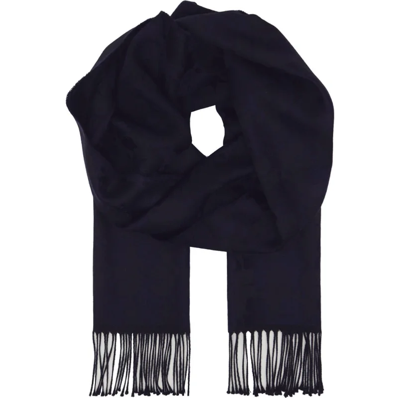 Karl Lagerfeld Wełniany szal
