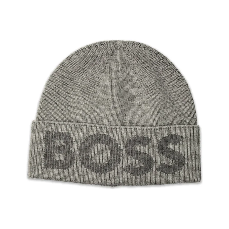 BOSS Czapka Lamichetto | z dodatkiem wełny