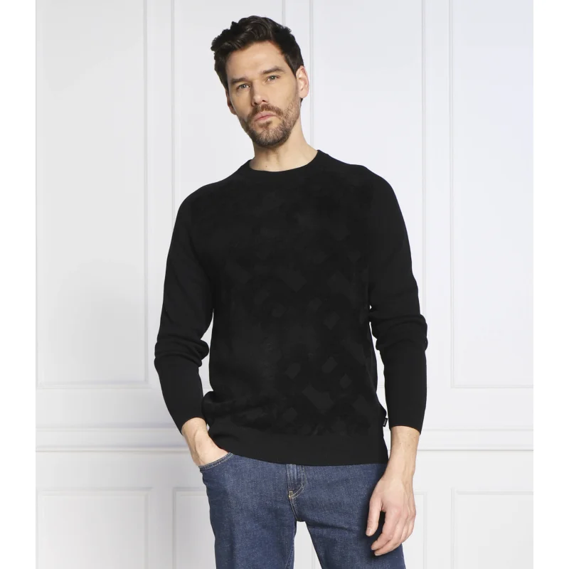 BOSS Sweter Fenturo | Regular Fit | z dodatkiem wełny