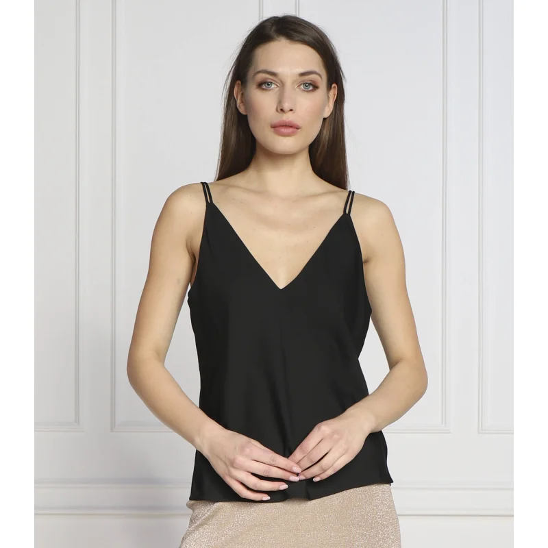 Calvin Klein Satynowy top | Regular Fit