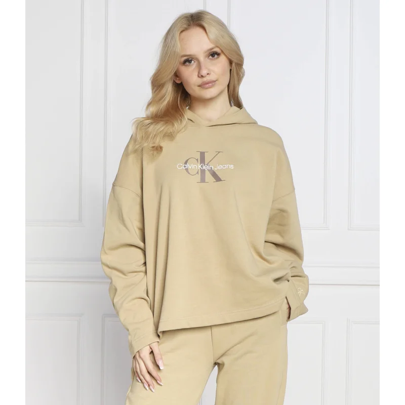 CALVIN KLEIN JEANS Bluza ARCHIVAL MONOLOGO | Oversize fit