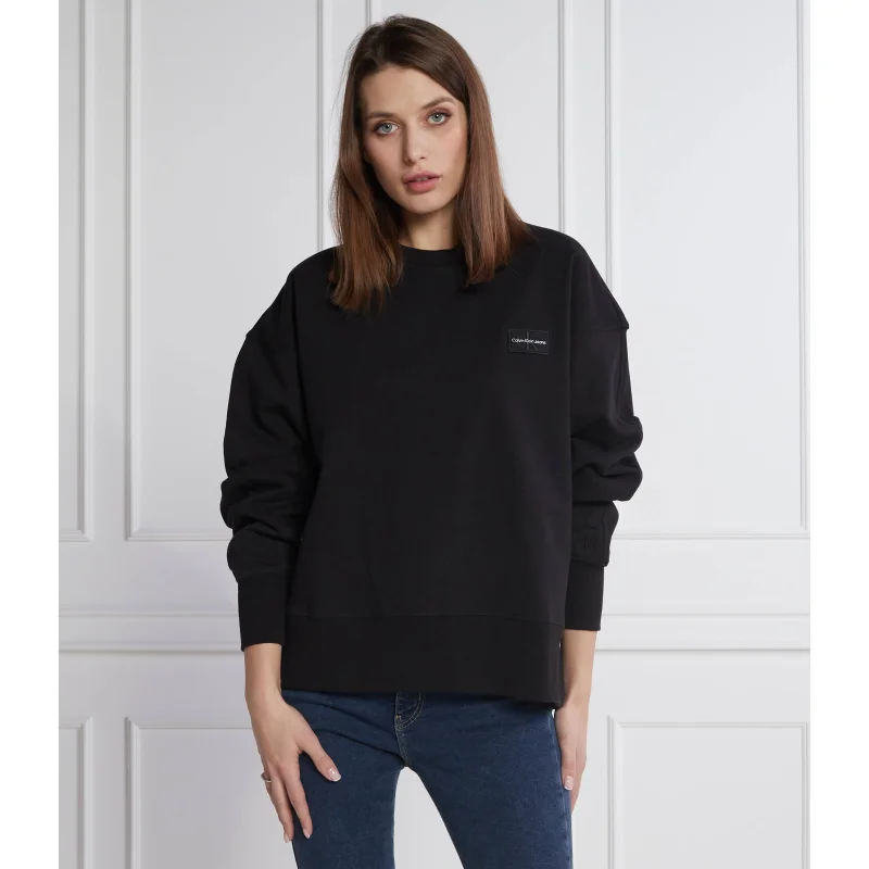 CALVIN KLEIN JEANS Bluza BADGE | Oversize fit