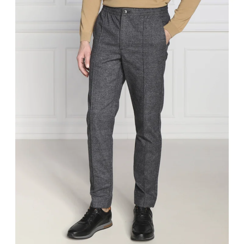 Michael Kors Spodnie FLANNEL GLEN | Regular Fit