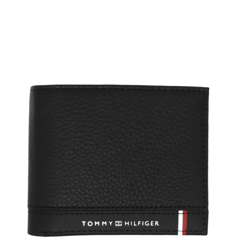 Tommy Hilfiger Skórzany portfel + brelok