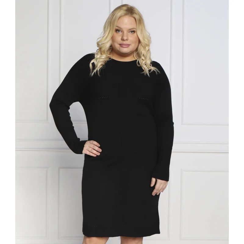 Persona by Marina Rinaldi Sukienka GENESI plus size | z dodatkiem wełny