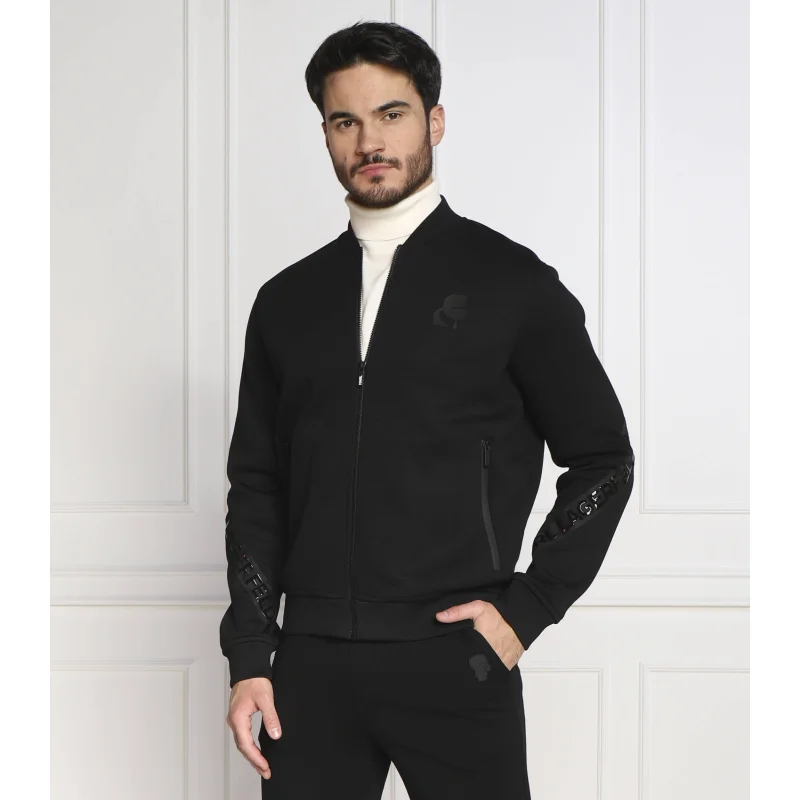 Karl Lagerfeld Kurtka bomber SWEAT ZIP | Regular Fit