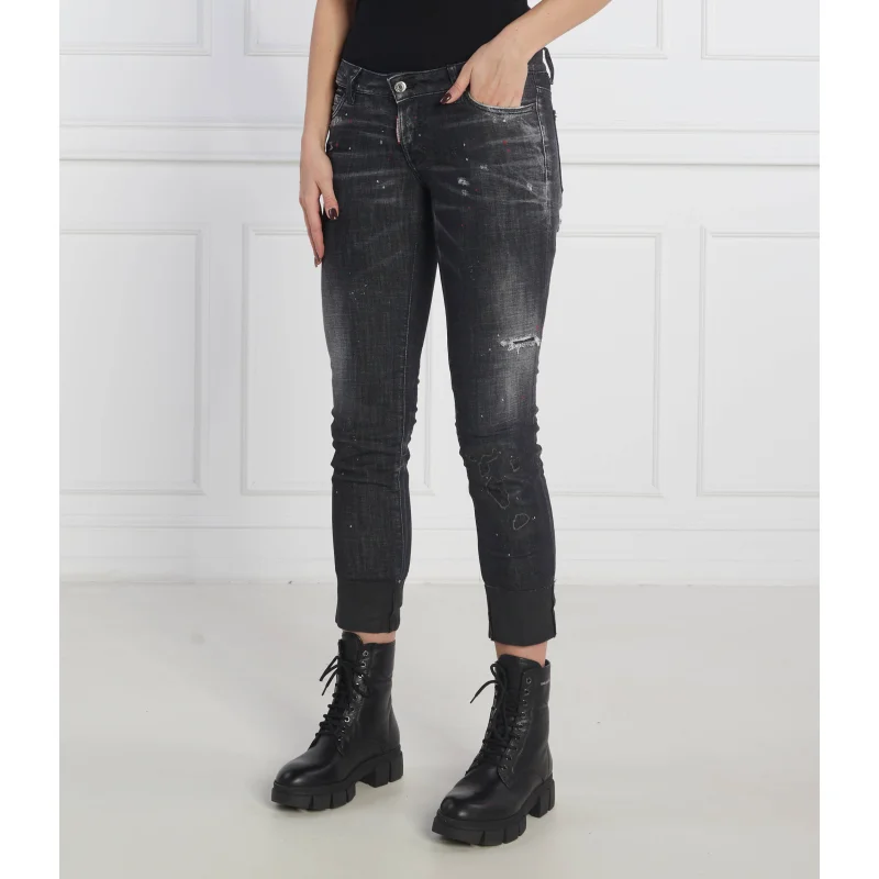 Dsquared2 Jeansy Jennifer Cropped Jea | Slim Fit | low rise