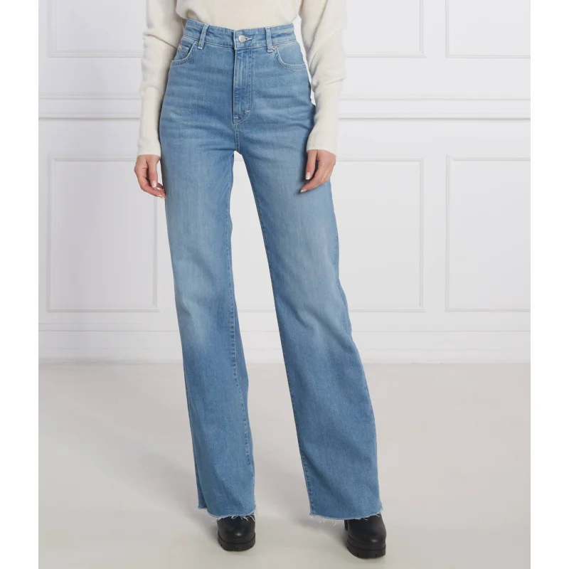 BOSS Jeansy MARLENE WIDE HR 1.1 | Relaxed fit