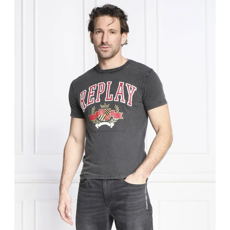 Replay T-shirt MURBLE | Regular Fit