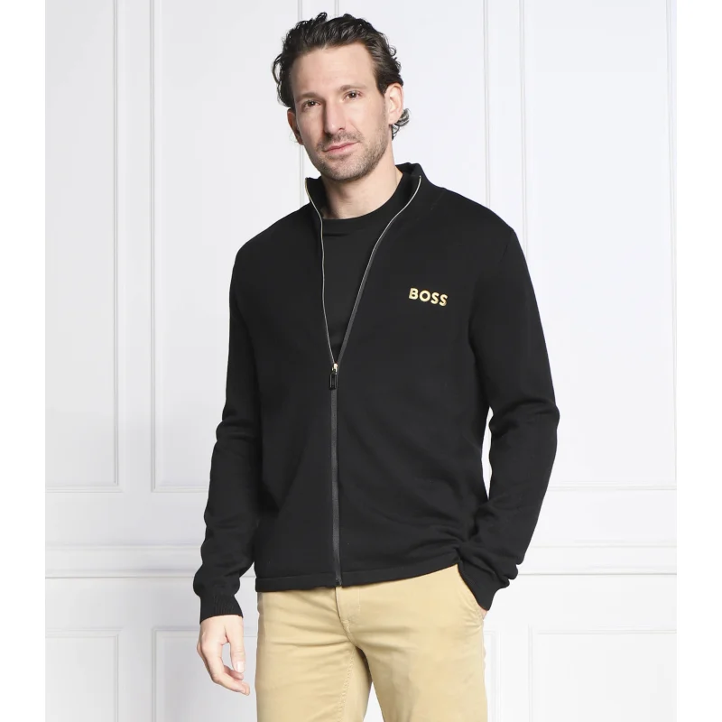 BOSS GREEN Sweter Zolram | Regular Fit | z dodatkiem wełny