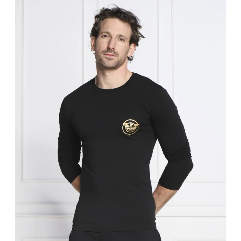 Emporio Armani Góra od piżamy | Slim Fit