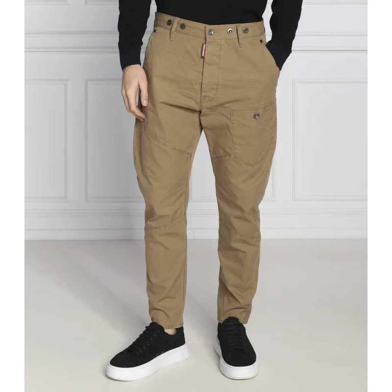 Dsquared2 Spodnie cargo Work Combat | Regular Fit