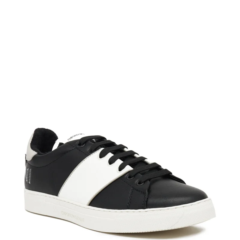 Emporio Armani Skórzane trampki