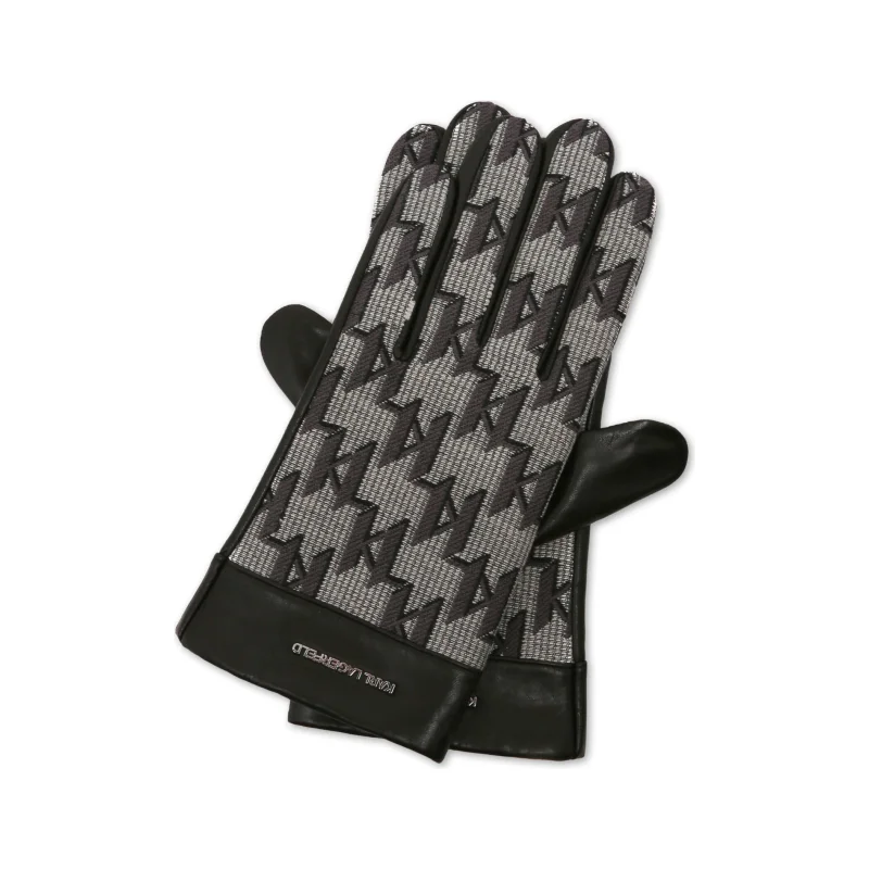 Karl Lagerfeld Skórzane rękawiczki