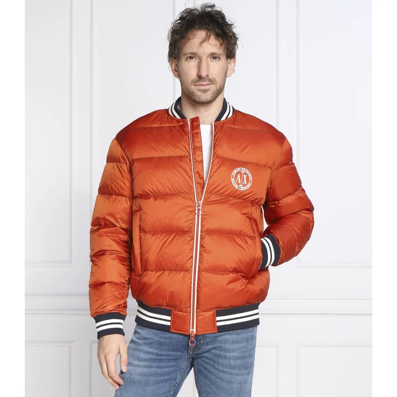 Armani Exchange Puchowa kurtka bomber | Regular Fit