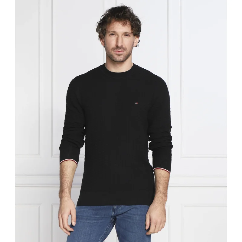 Tommy Hilfiger Sweter EXAGGERATED | Slim Fit