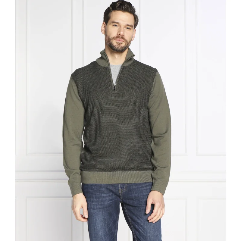 BOSS BLACK Wełniany sweter Ladamo | Regular Fit