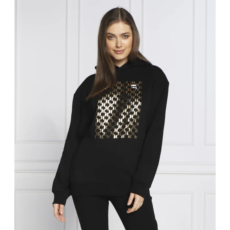 Karl Lagerfeld Bluza Monogram Ikonik | Regular Fit