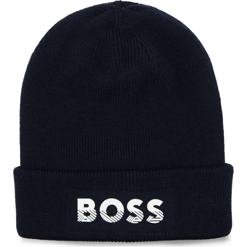 BOSS Kidswear Czapka | z dodatkiem wełny